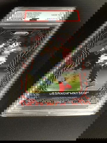 2020 Panini Prizm SNAKESKIN Deshaun Watson SSP PSA 10