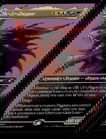 2023 Wizards of the Coast Magic: The Gathering M0689 The Ur-Dragon Commander Masters