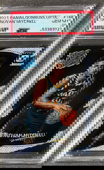 2017 Panini Donruss Optic Donovan Mitchell