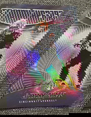 2021 Panini Mosaic Ja’Marr Chase Storm Chasers Case Hit #SC-18 Prizm SSP RC Rookie Card