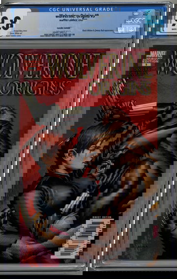 Wolverine: Origins 9 CGC 9.8 Mark Texeira  Black Widow Variant cover Omega Red