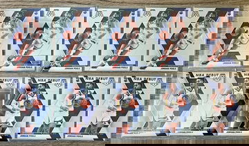 (10) Card 2019 Mosaic Jordan Poole Rookie Lot! 🔥