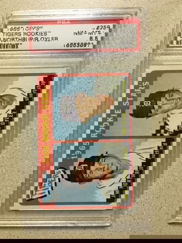 1965 Topps #259 Tigers Rookies PSA 8 . 5 NM-MT+ JIM NORTHRUP RAY OYLER 9