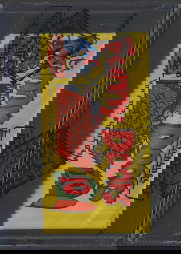 1970 Topps Funny Doors Wax Pack BBCE Authenticated