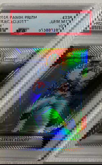 2016 Prizm Ezekiel Elliott Silver PSA 10