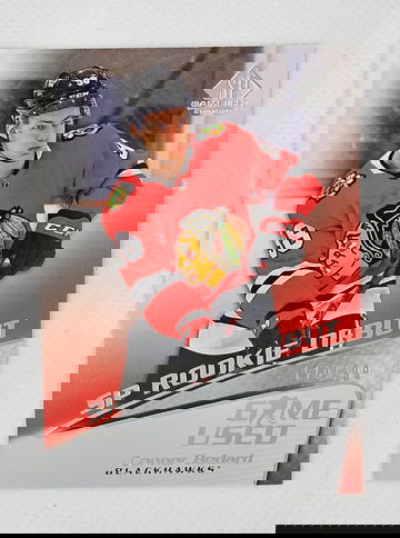 2023-24 SP Game Used 03-04 Retro Rookie Debut Connor Bedard Rookie /499 #R-6