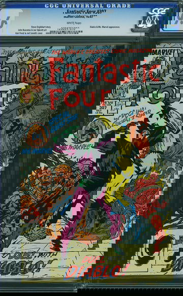 FANTASTIC FOUR #307, CGC 9.6 NM+