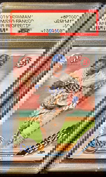 Wander Franco 2019 Bowman Paper Prospects PSA 10