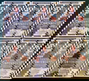 2020-21 Panini Contenders Basketball NBA Blaster Lot of (6)