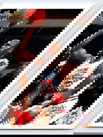 1991 92 Upper Deck MICHAEL JORDAN All Star Checklist #48