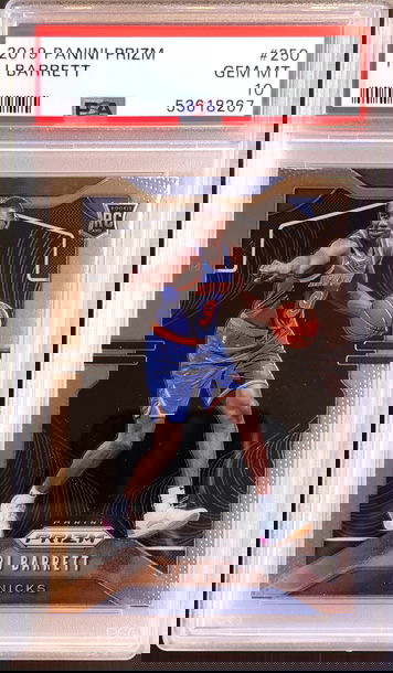 2019 Panini Prizm RJ Barrett 250 RC Rookie PSA 10 Gem Mint