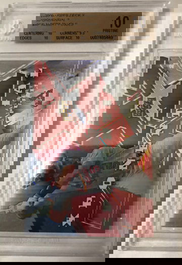 2009  UPPER DECK X  , XPONENTIAL 2 #AP ALBERT PUJOLS  “PRISTINE “ 10