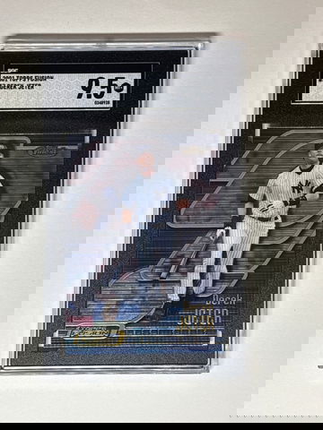 2001 Topps Fusion - Derek Jeter # 57 SGC 9.5