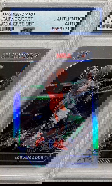 2019 Panini NBA Hoops Premium #213 Silver Rookie signed PSA Authentic Auto OKC Thunder RC