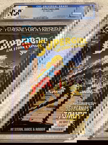 Supergirl #686(Funeral For A Friend