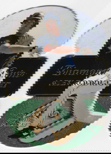 1997 FLAIR SHOWCASE DIAMOND CUTS # 16 OF 20 ALEX RODRIGUEZ HOF