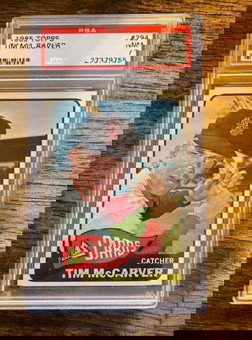 1965 Topps Tim McCarver PSA 7