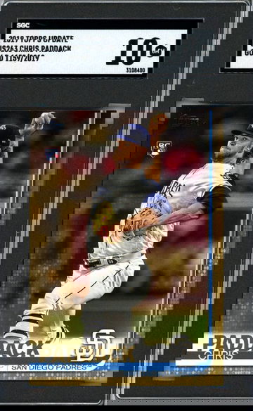 Chris Paddack 2019 Topps Gold Rookie