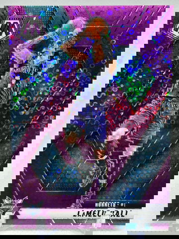 LAMELO BALL 2024 MOSAIC PURPLE FAST BREAK DISCO PRIZM 1/50