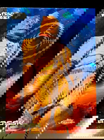 2025 Topps Chrome Star Wars Sapphire  BOSSK  #108  Empire Strikes Back 