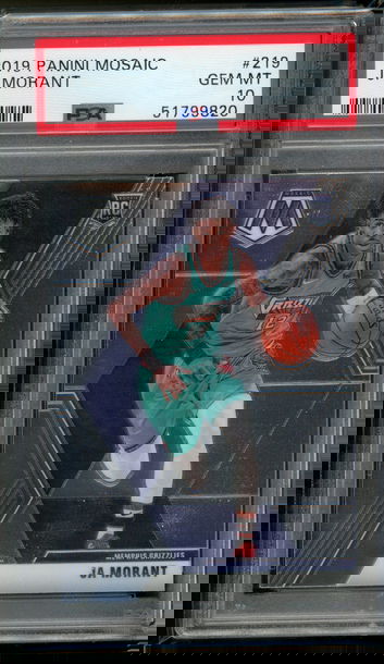 2019 Mosaic Ja Morant PSA 10 