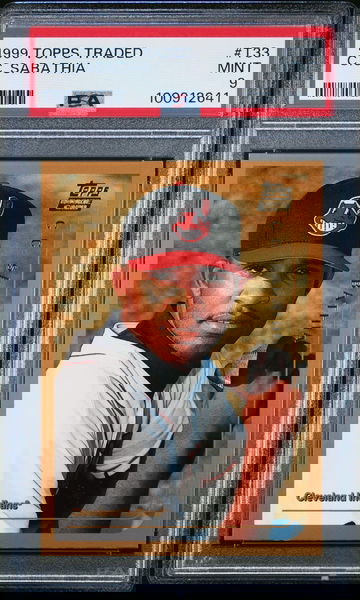 1999 Topps Traded Cc Sabathia #T33 PSA 9