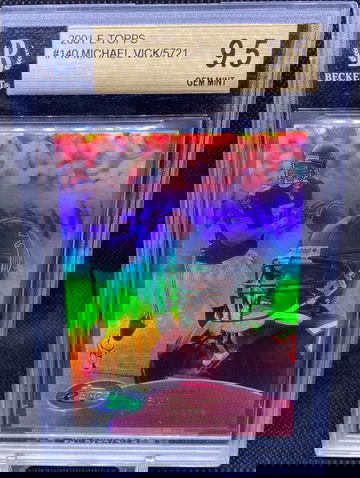 Michael Vick 2001 E-Topps BGS 9.5