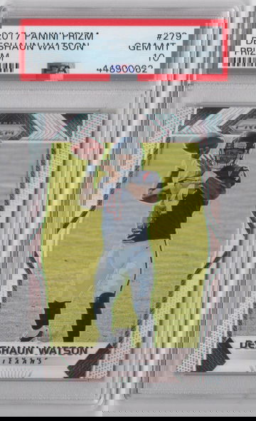 2017 Prizm Deshaun Watson Silver PSA 10