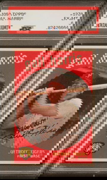 1959 Topps Gail Harris #378 PSA 6 [BL-3.23]