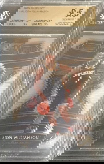 2019-20 Select - Zion Williamson - Concourse - Rookie - BGS 9.5 True GM+