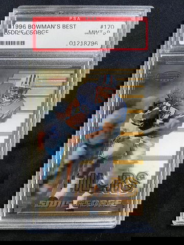 1996 Bowmans Best Eddie George PSA 10