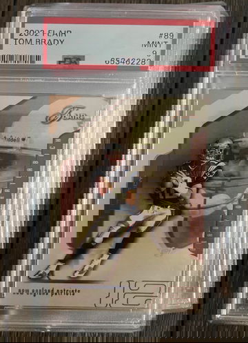 2002 Flair Tom Brady PSA 9