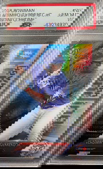 2018 Bowman Trending Chrome Vladimir Guerrero Jr. PSA 10