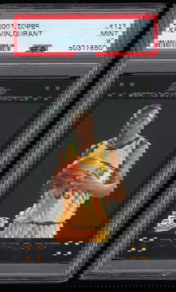 2007 Topps Kevin Durant PSA 9