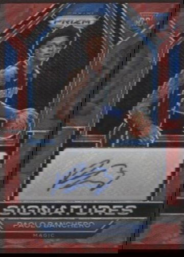 2022 Prizm Paolo Banchero Choice Red auto