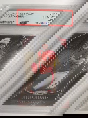 2019 panini prizm Kyler Murray RC PSA 10
