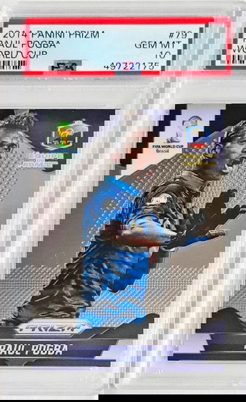 Paul Pogba 2014 World Cup Prizm PSA 10