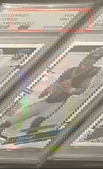 2023 CJ Stroud Optic Preview Holo 