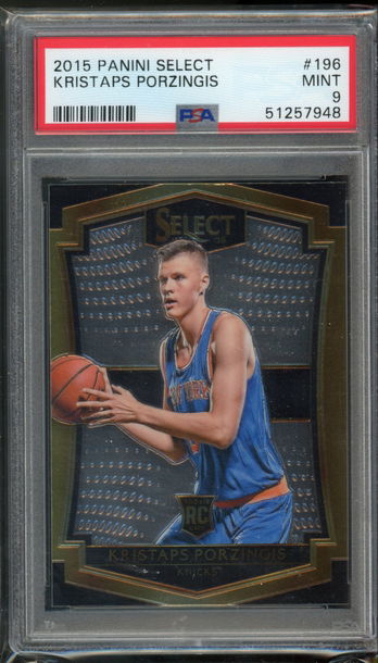 2015 Select Kristaps Porzingis PSA 9