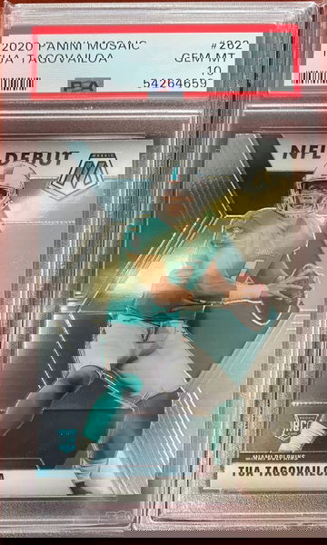 Tua Tagovailoa Mosaic Rookie PSA 10