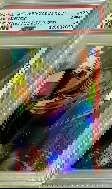 2024 Leaf Web Exclusives Paul Skenes Anime Nation RED 5/25