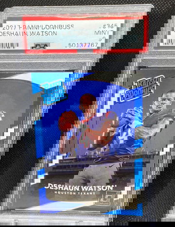 2017 Donruss PSA 9 Deshaun Watson