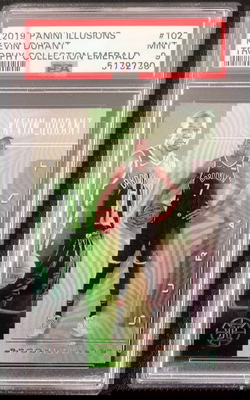 2019 Panini Illusions Emerald PSA 9 Kevin Durant POP 3