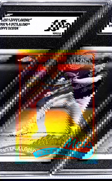 2024 Topps Chrome #89CB-8 Pete Alonso '89 Des. SGC 10