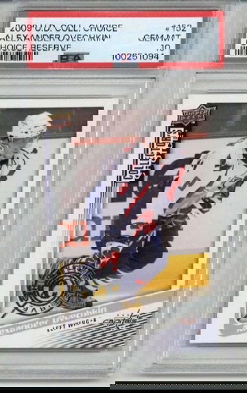 2009 UPPER DECK COLLECTORS CHOICE CHOICE RESERVE ALEXANDER OVECHKIN PSA 10