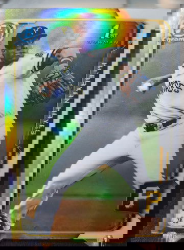 2015 Bowman Chrome Draft Ke'Bryan Hayes 1st Refractor Pirates