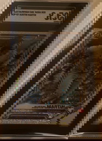 2021 Bowman Chrome Mega Box Austin Martin SGC 8.5