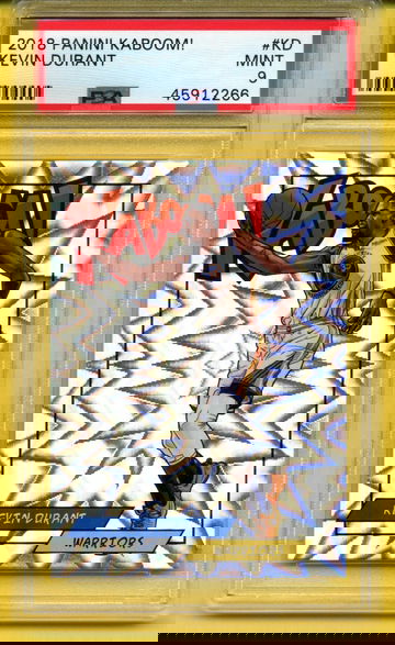 PSA 9 Kevin Durant 2018-19 Panini Kaboom #K-KD Brooklyn Nets