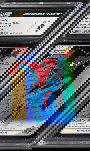 2024 Marvel Platinum Spider-Man Black Rainbow CGC 9