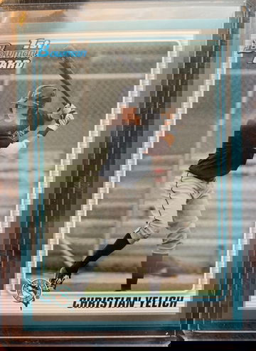 Christian Yelich 2010 bowman Blue Rookie 341/399